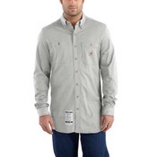 Carhartt FR Force Cotton Hybrid Shirt in Gray